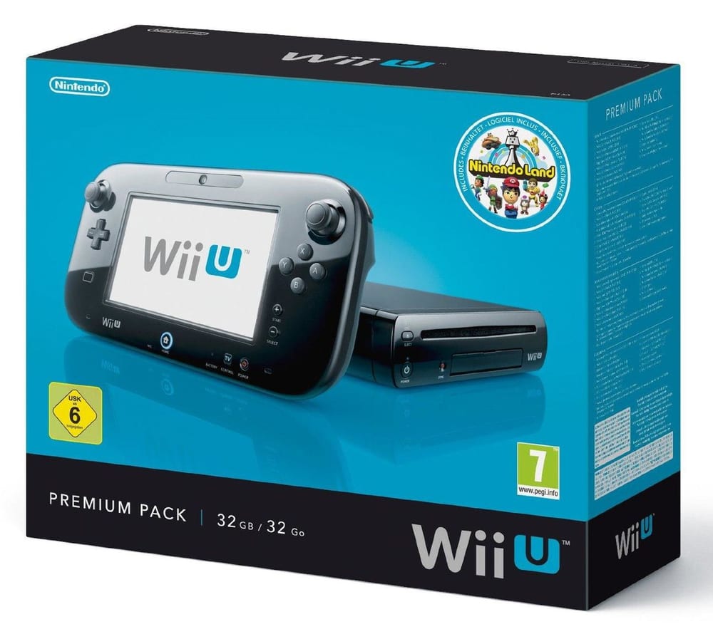 Wii U Konsole 32GB inkl. Nintendo Land Nintendo 78542100000014 Bild Nr. 1