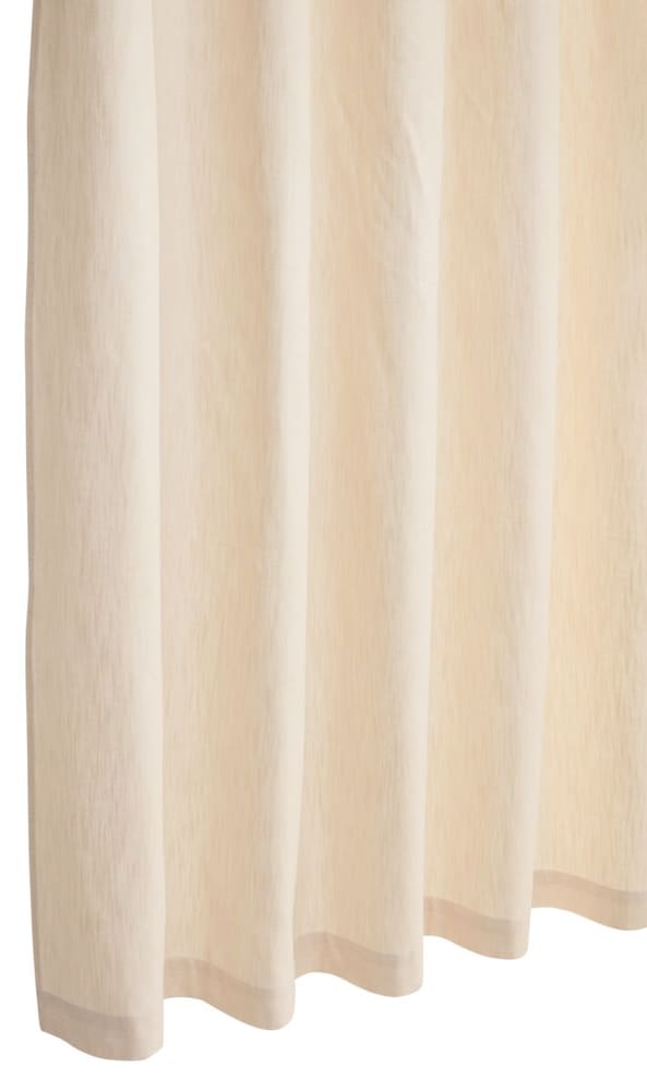 TIAGO Rideau prêt à poser opaque 430263621811 Couleur Écru Dimensions L: 150.0 cm x H: 260.0 cm Photo no. 1
