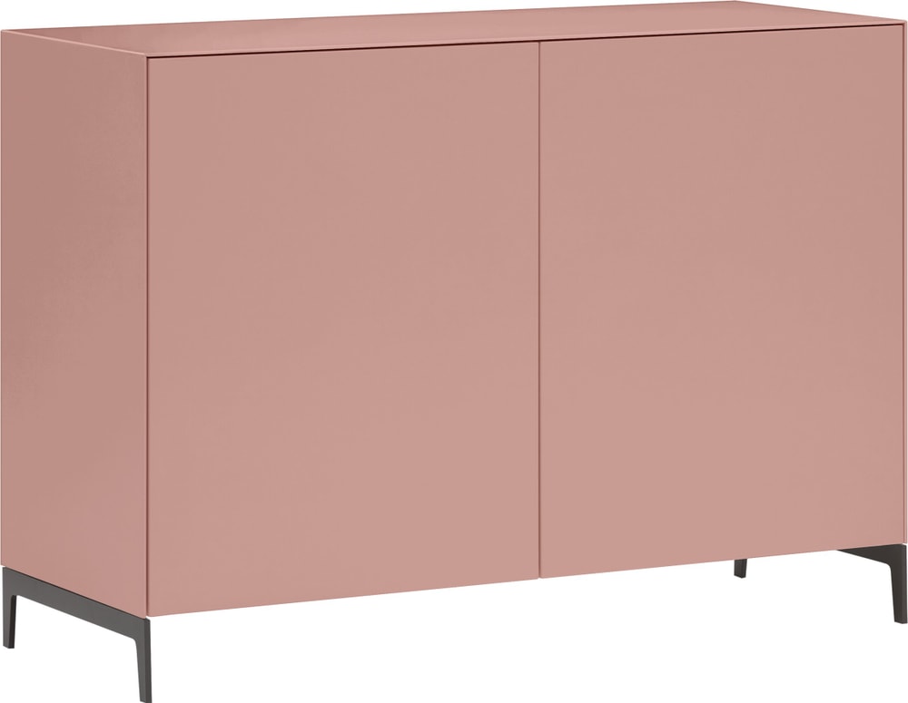 LUX Commode 400846500000 Dimensions L: 120.0 cm x P: 46.0 cm x H: 86.5 cm Couleur Rose Photo no. 1