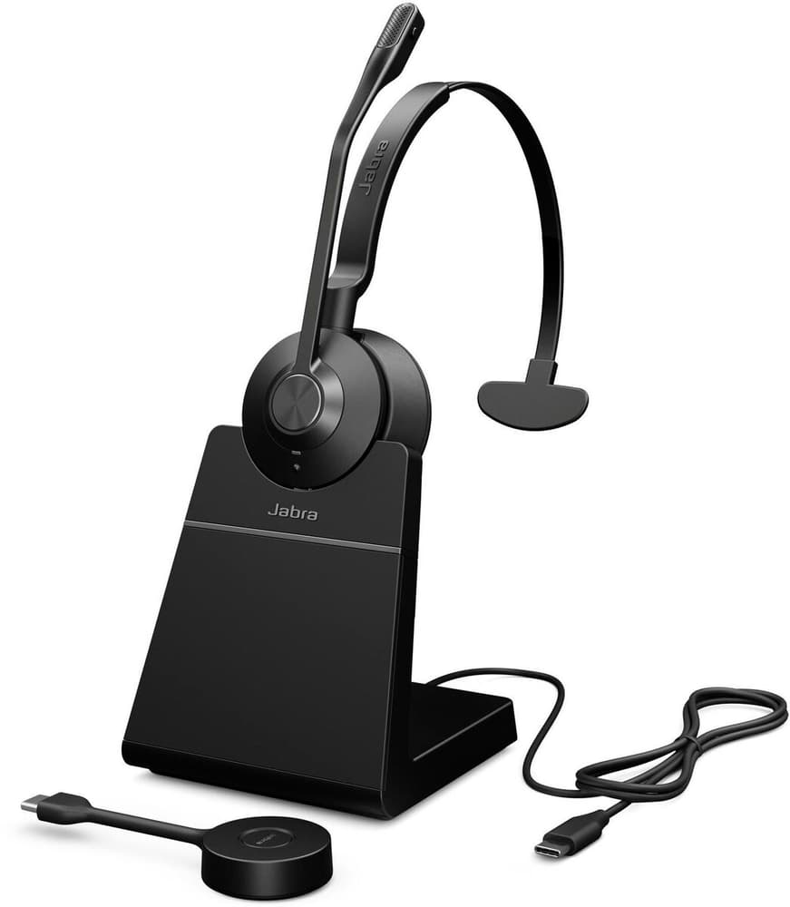 Engage 55 UC Mono USB-C, inclusa base di ricarica Headset office Jabra 785300197747 N. figura 1
