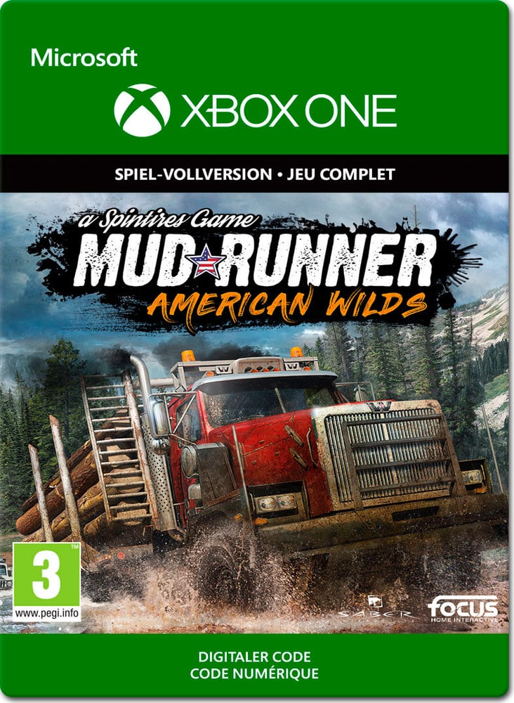 Xbox One - Spintires: MudRunner - American Wilds Edition Game (Download) 785300140680 N. figura 1