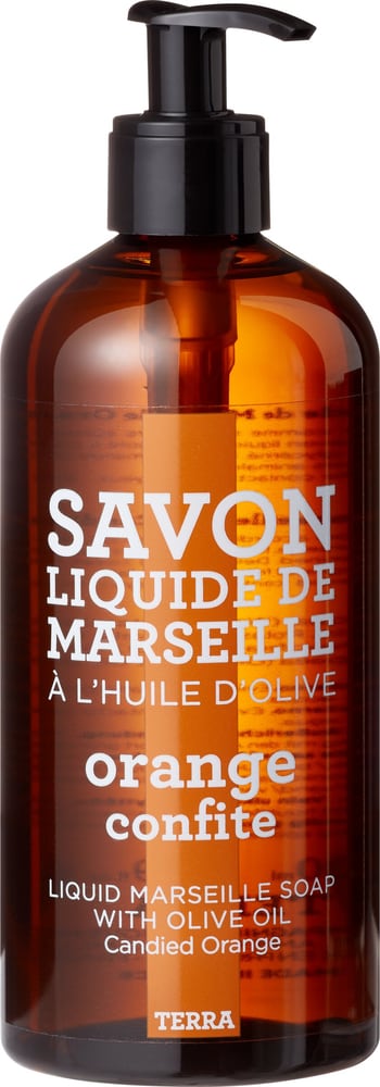 TERRA l'orange Savon liquide COMPAGNIE DE PROVENC 442089400334 Couleur Orange Photo no. 1