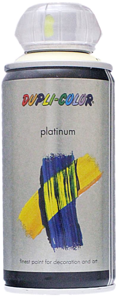 Peinture en aérosol Platinum mat Laque colorée Dupli-Color 660824100000 Couleur Ivoire clair Contenu 150.0 ml Photo no. 1