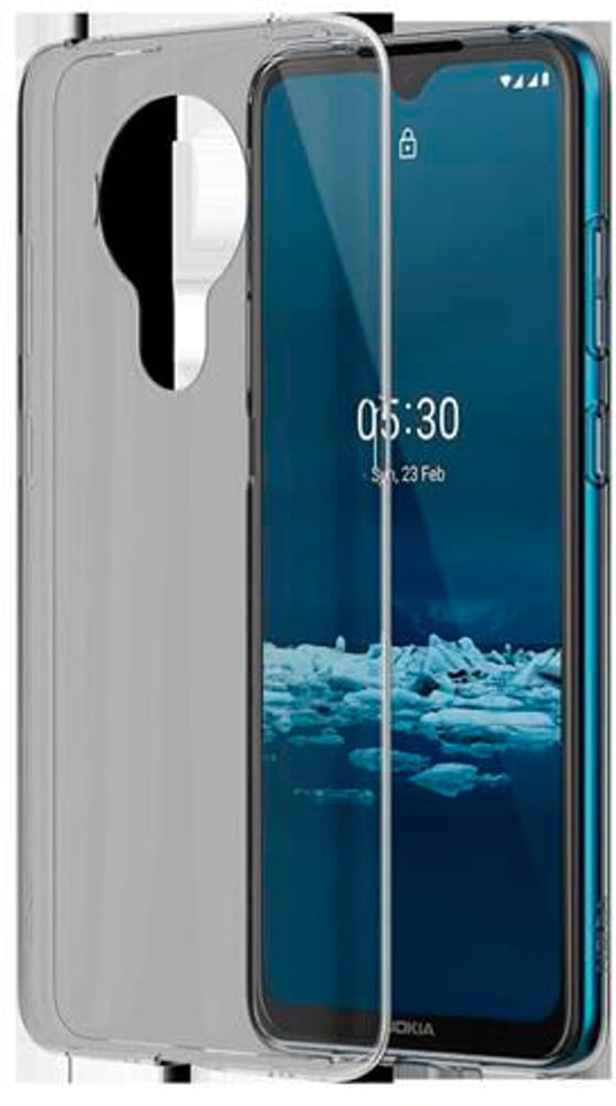 Back-Cover Nokia 5.3 Clear Case transparent Cover smartphone Nokia 785300154535 N. figura 1