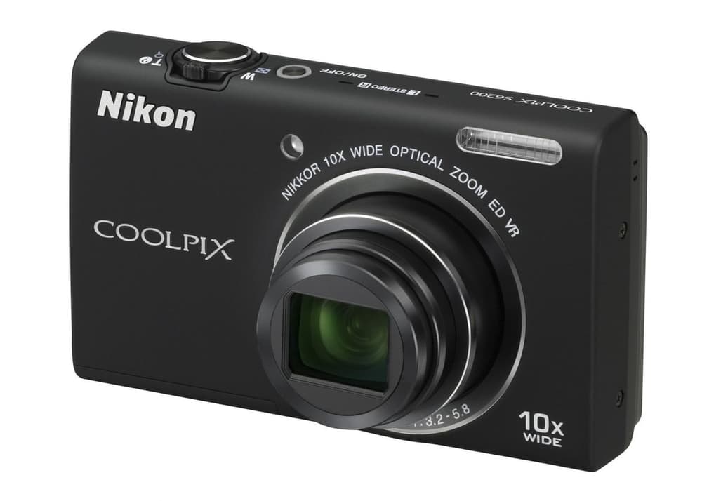 Coolpix S6200 noir Appareil photo compact Nikon 79336330000011 Photo n°. 1