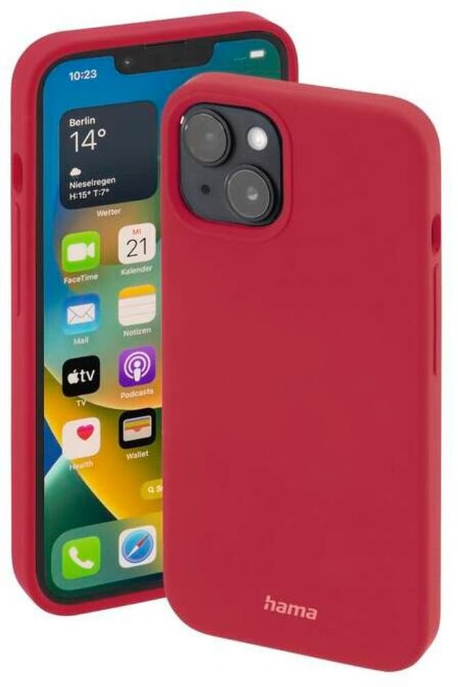 MagCase Finest Feel PRO Apple iPhone 14 Plus, Rot Smartphone Hülle Hama 785300184442 Bild Nr. 1