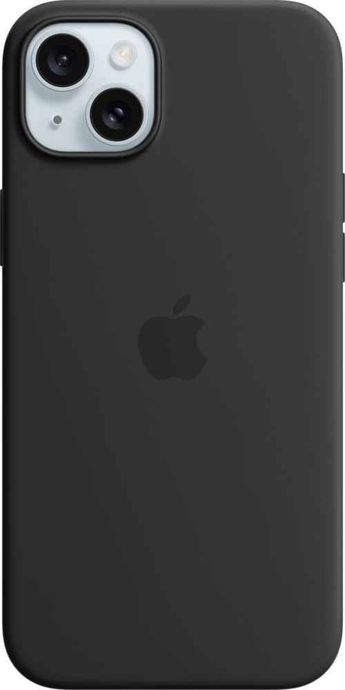 iPhone 15 Plus Silicone Case with MagSafe - Black Cover smartphone Apple 785302407303 N. figura 1