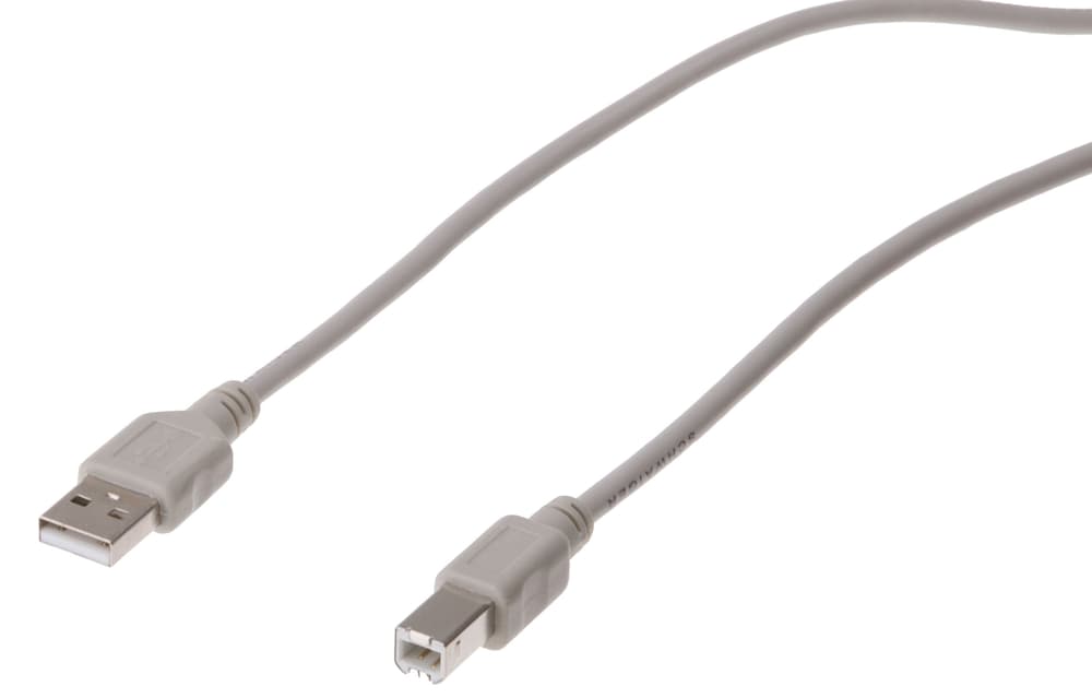 USB Anschlusskabel 2.0 Typ A/B 1,5 m USB-Kabel Schwaiger 613123800000 Bild Nr. 1