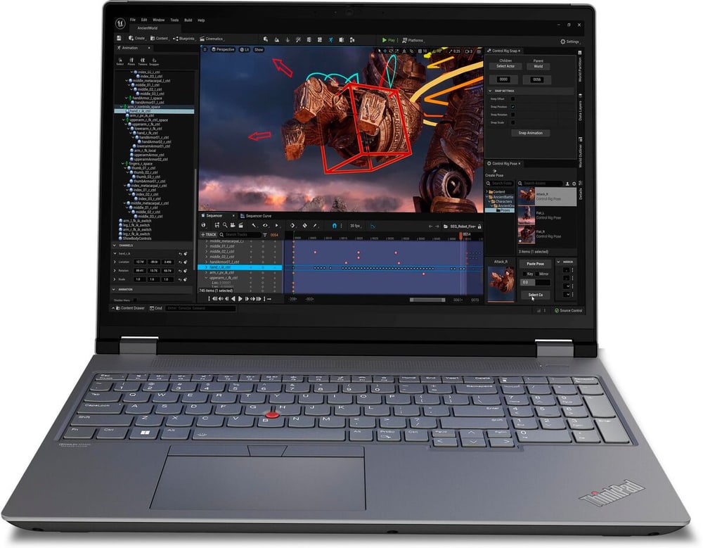 ThinkPad P16 Gen. 2, Intel i9, 64GB, 2000GB Laptop Lenovo 785302416824 Bild Nr. 1