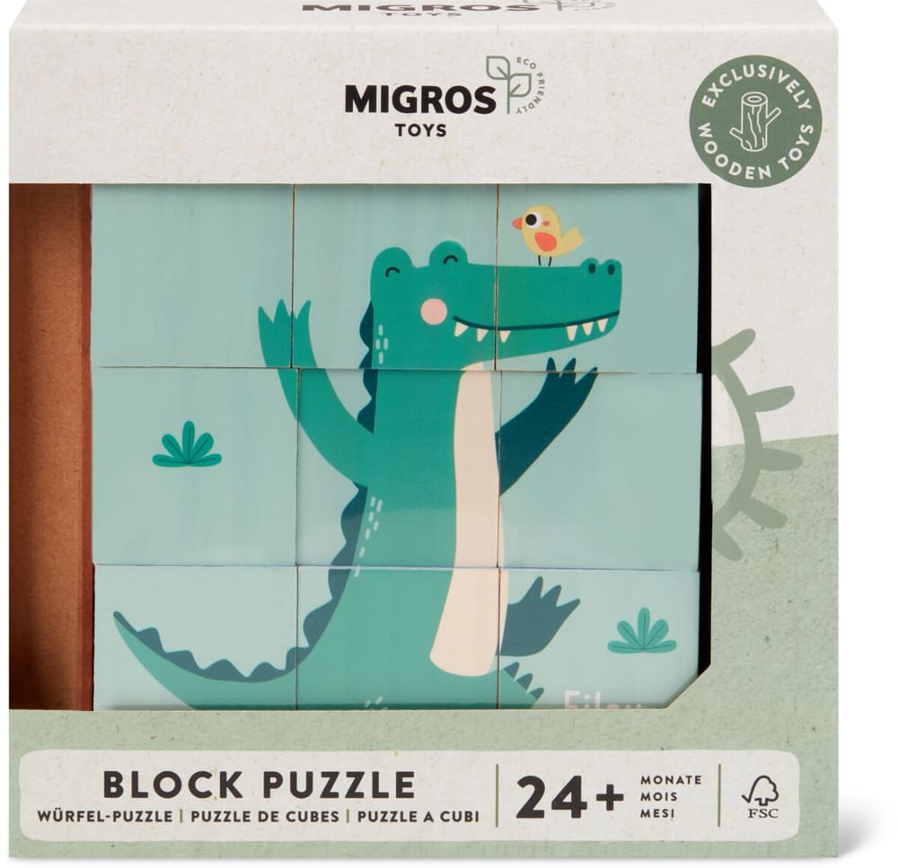 Migros Toys Minimates Block Puz. Spielset MIGROS TOYS 749317000000 Bild Nr. 1