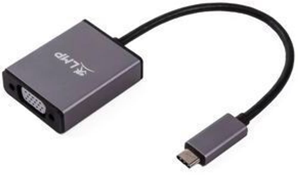 USB-C to VGA adapter, space grey Adaptateur vidéo LMP 785302423034 Photo no. 1