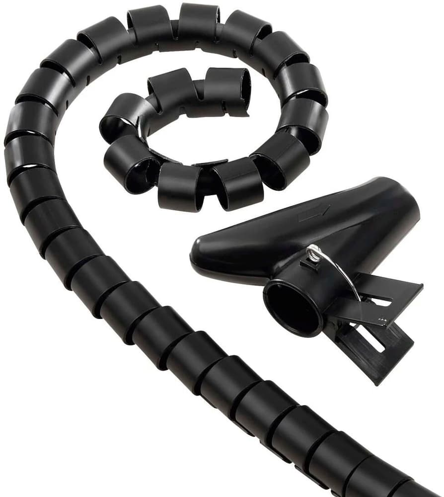 Guaina flessibile per cavi a spirale, universale, 30 mm, 1,5 m Canalina passacavi Hama 785302426022 N. figura 1