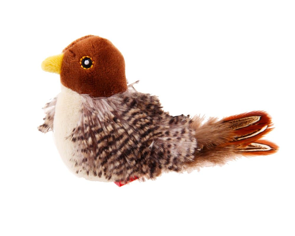 Melody Chaser uccello, 11 x 6,5 x 8 cm Peluche GiGwi 658353500000 N. figura 1