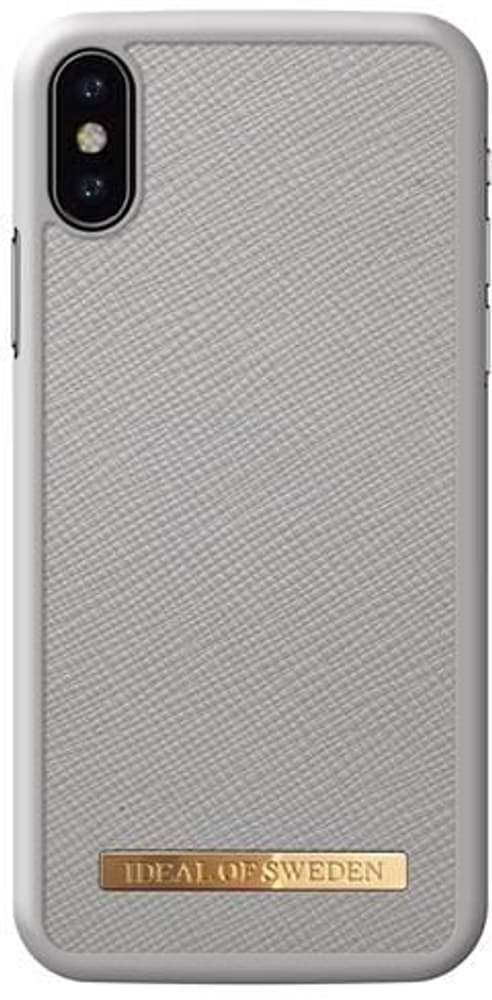 Apple iPhone X,XS Designer Hard-Cover "Saffiano light grey" Coque smartphone iDeal of Sweden 785300194452 Photo no. 1
