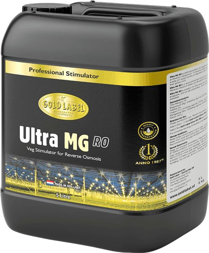 Ultra MG 5 Liter -5 L Flüssigdünger Gold Label 669700104754 Bild Nr. 1