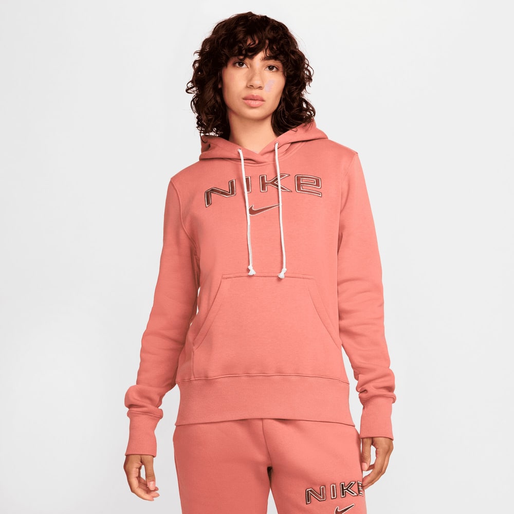 W NSW Phoenix Fleece Logo Hoody Sweatshirt à capuche Nike 471876300324 Taille S Couleur terre cuite Photo no. 1