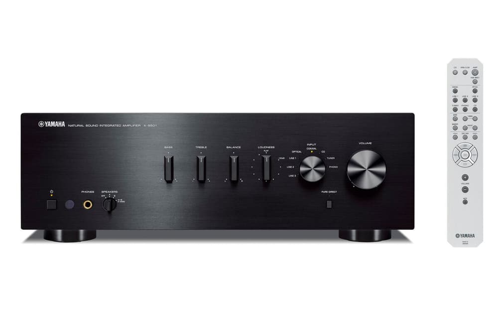 A-S501 - Noir Amplificateur stéréo Yamaha 785300153921 Photo no. 1