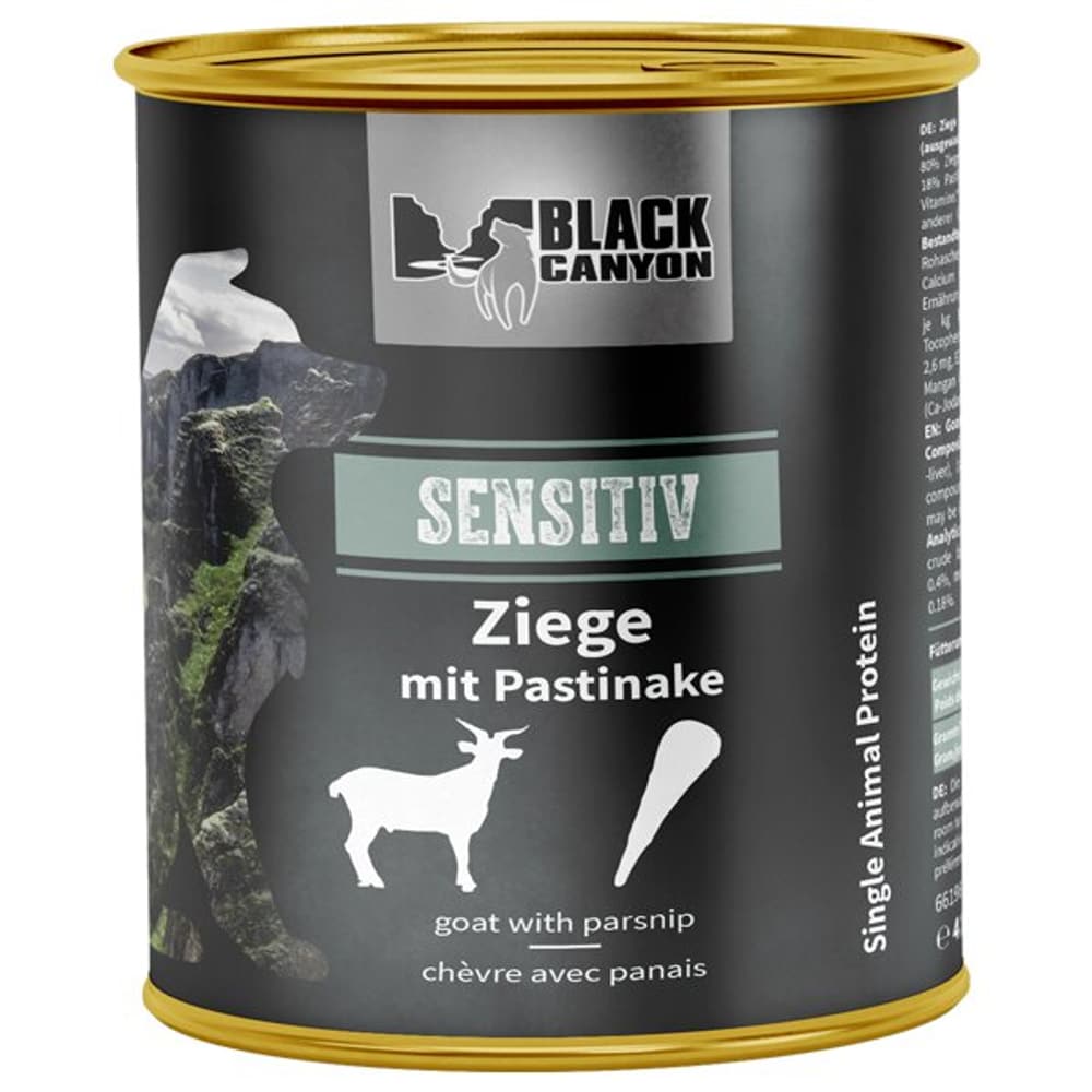 Capra sensibile, 820 g Cibo umido Black Canyon 658572200000 N. figura 1