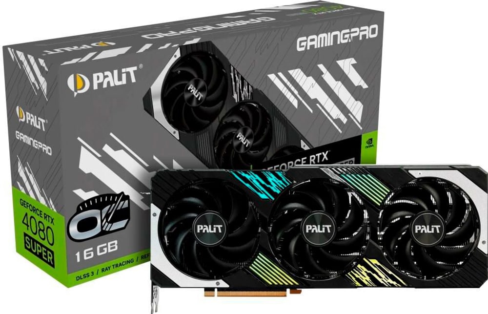 GeForce RTX 4080 Super GamingPro OC 16 GB Scheda grafica Palit 785302429093 N. figura 1