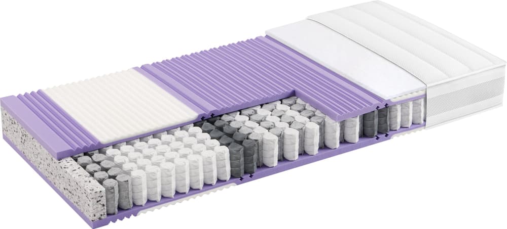 BODYFORM A firm Matelas SwissSleep by riposa 403350516010 Largeur 160.0 cm Longueur 200.0 cm Photo no. 1