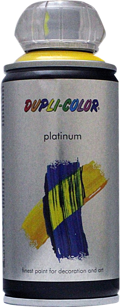 Peinture en aérosol Platinum brillante Laque colorée Dupli-Color 660833400000 Couleur Jaune Contenu 150.0 ml Photo no. 1
