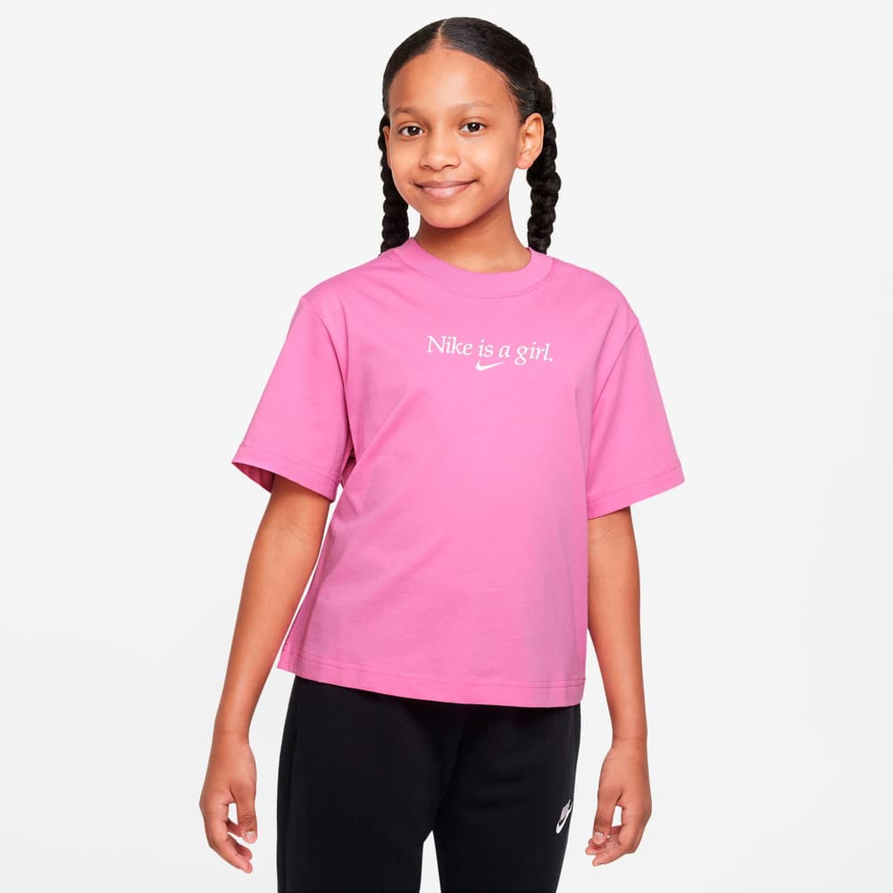 Sportswear T-Shirt T-Shirt Nike 469334612838 Grösse 128 Farbe rosa Bild-Nr. 1
