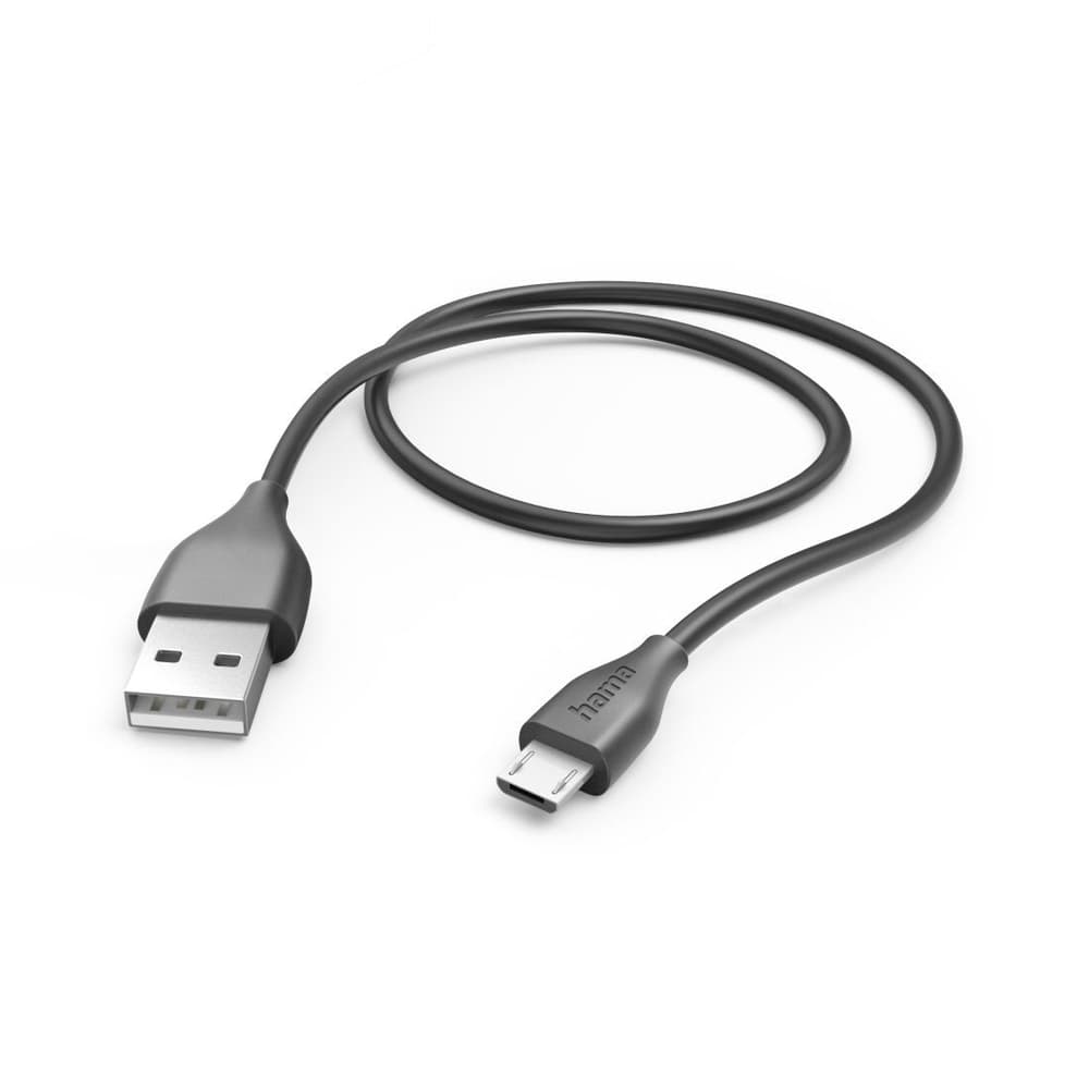 USB-A - Micro-USB, 1,5 m, Schwarz Ladekabel Hama 785300173819 Bild Nr. 1