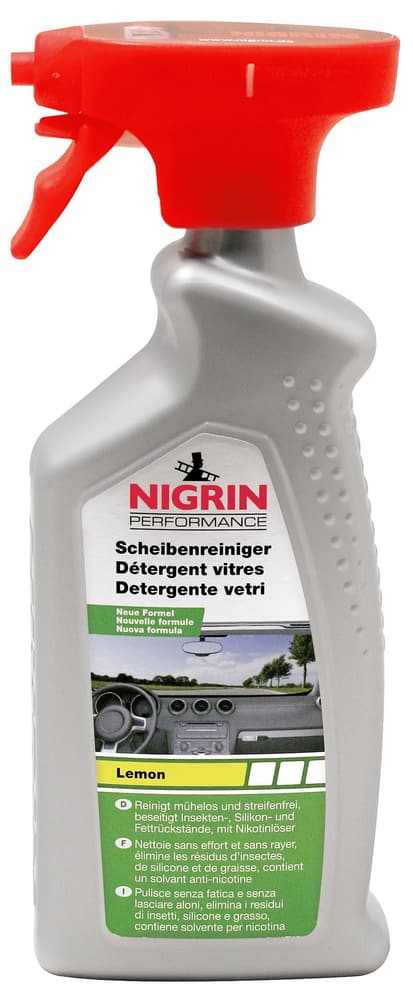 Detergente per vetri Performance limone Prodotto detergente Nigrin 620809100000 N. figura 1