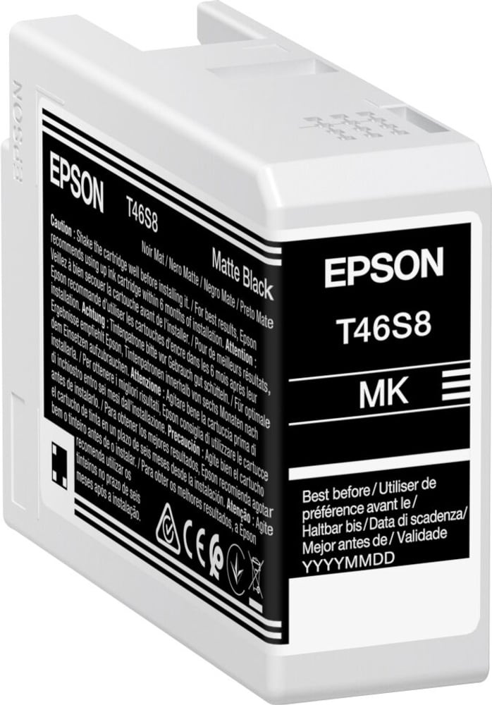 Cartuccia d'inchiostro T46S800 nero opaco Cartuccia d'inchiostro Epson 785300153425 N. figura 1
