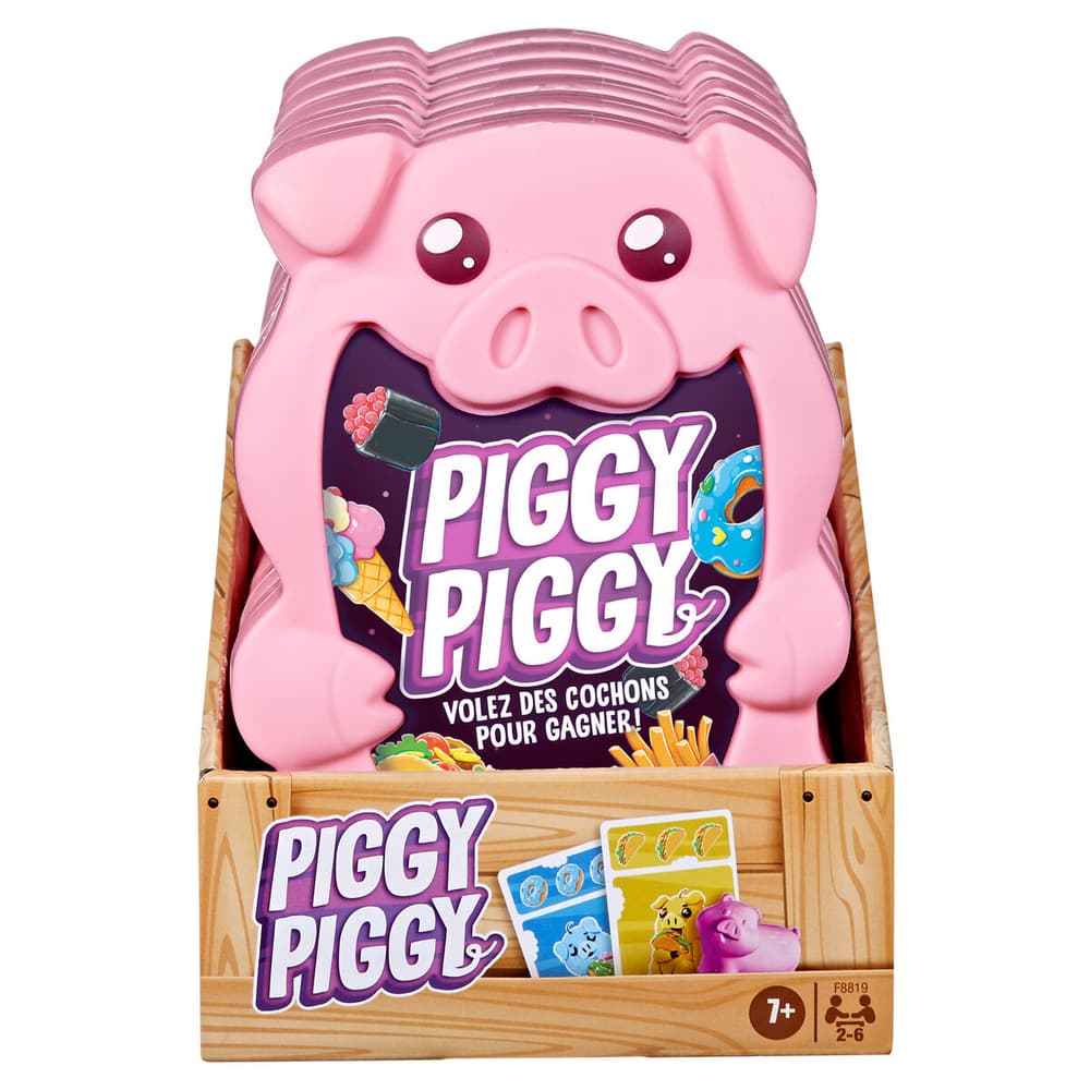 Piggy Piggy français Giochi di società Hasbro Gaming 749060000200 Colore neutro Lingua Francese N. figura 1