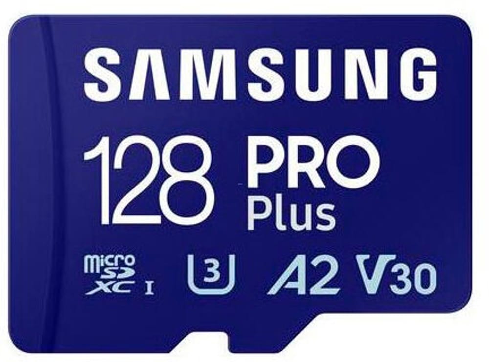 Pro+ microSDXC 180MB/s 128GB, V30, A2 Scheda di memoria Samsung 798340200000 N. figura 1
