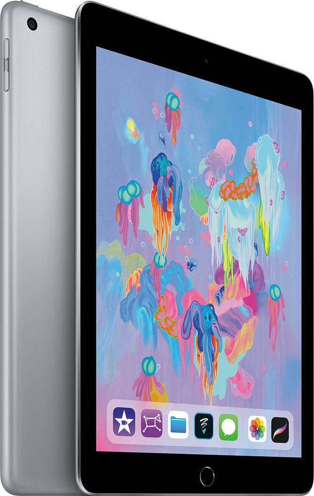 iPad WiFi 128 Go space gray + 3 mois Teleboy Comfort Tablette Apple 79844090000018 Photo n°. 1