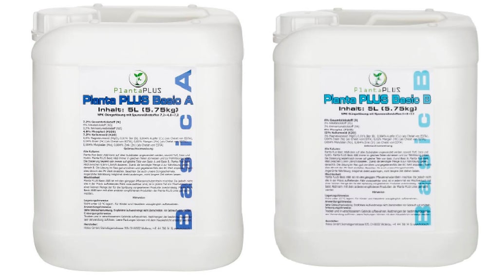PlantaPlus Basic A+B 5 litro Fertilizzatore 631432400000 N. figura 1