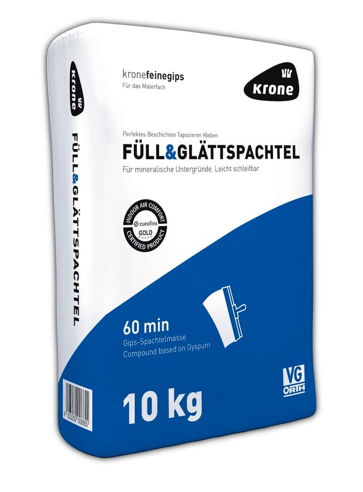 Füll&Glätt Spachtel 10 kg Krone 676056500000 Bild Nr. 1
