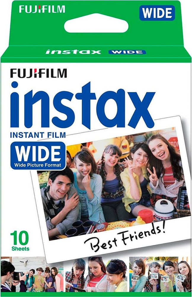 Instax Wide 1 x 10 Photos Film pour photos instantanées FUJIFILM 785300123589 Photo no. 1