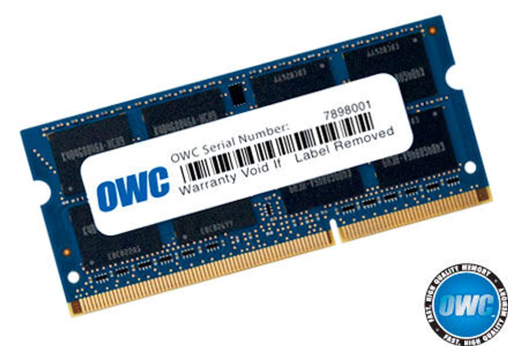 8GB 1600 MHz DDR3 Memory Arbeitsspeicher OWC 785300153503 Bild Nr. 1