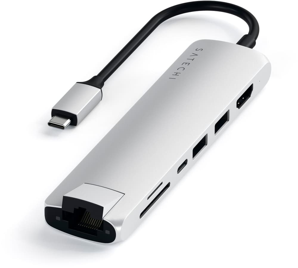 USB-C Slim Multi-port (6Ports) USB-Hub & Dockingstation Satechi 785300151871 Bild Nr. 1