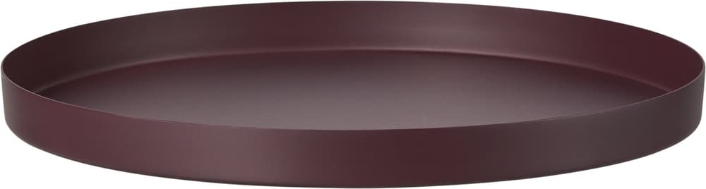 LIVIA Plate décorative 441522800000 Couleur Bordeaux Dimensions H: 2.5 cm Photo no. 1