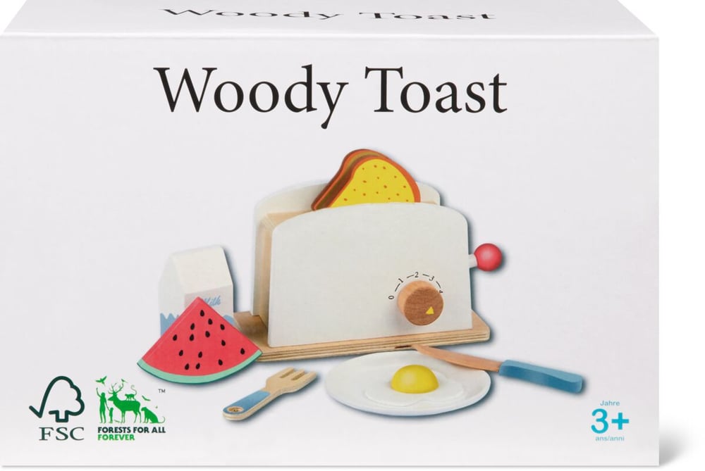 Woody Toaster Set Rollenspiel Woody 749302200000 Bild Nr. 1