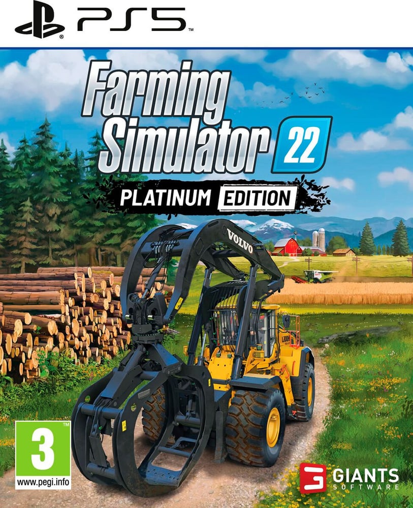 PS5 - Farming Simulator 22 - Platinum Edition (F/I) Game (Box) 785300170194 N. figura 1