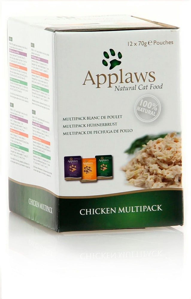 Pouch poulet multipack Aliments humides Applaws 785300192229 Photo no. 1