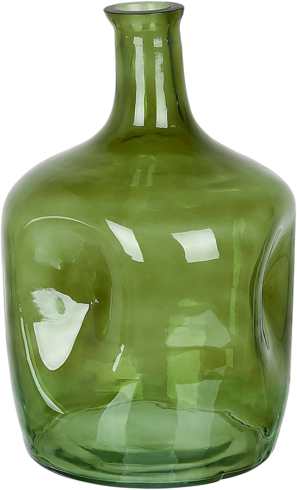 Blumenvase Glas olivgrün 30 cm KERALA Vase Beliani 655996400000 Bild Nr. 1