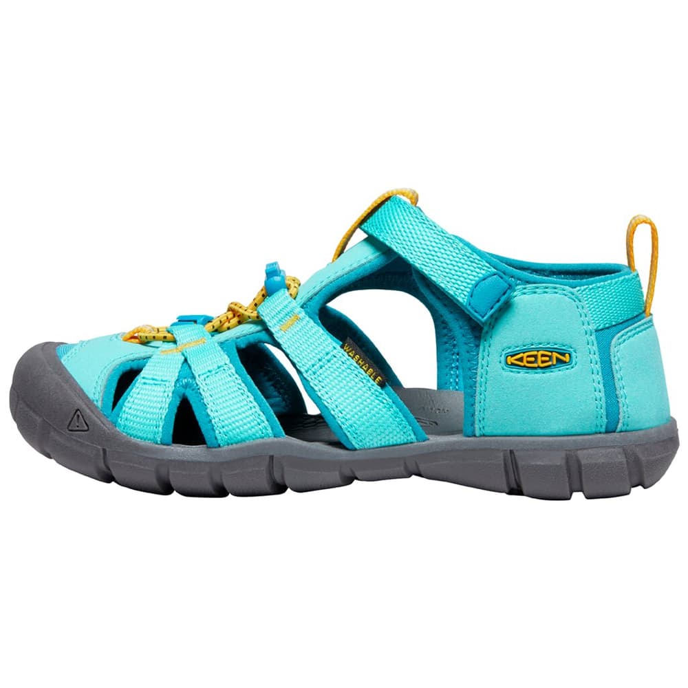 Y Seacamp II CNX Sandales Keen 469522232582 Taille 32.5 Couleur turquoise claire Photo no. 1