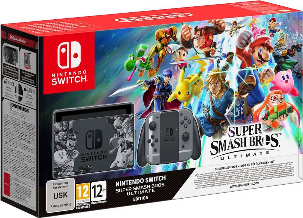 Switch Bundle Super Smash Bros. Ultimate Edition Nintendo 78543990000018 No. figura 1