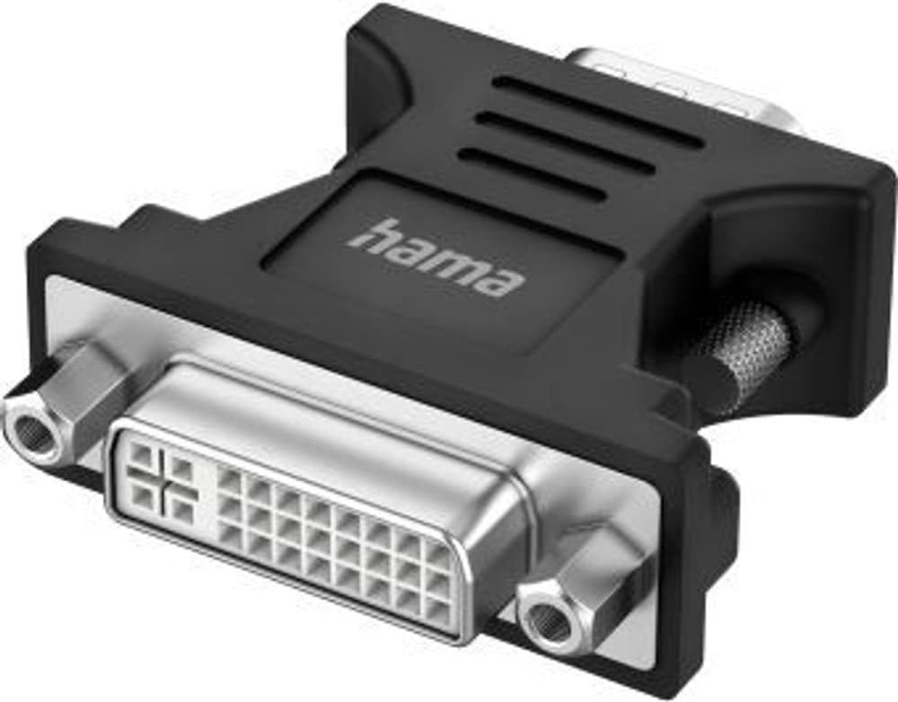 VGA - DVI, Full-HD 1080p Adaptateur vidéo Hama 785300179496 Photo no. 1