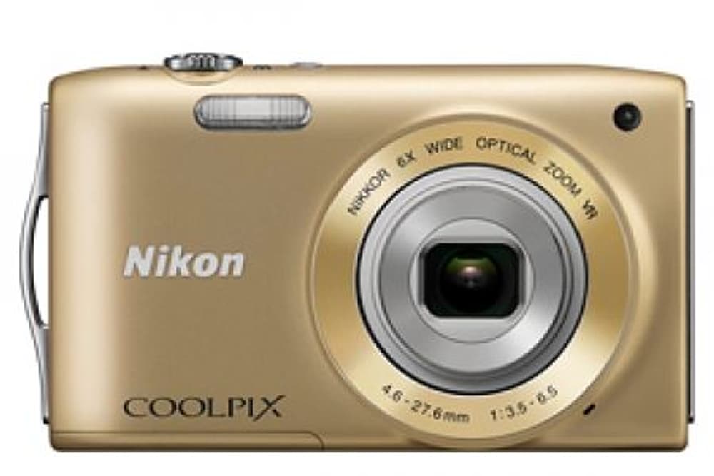 Nikon Coolpix S3300 gold Kompaktkamera 95110003047013 Bild Nr. 1