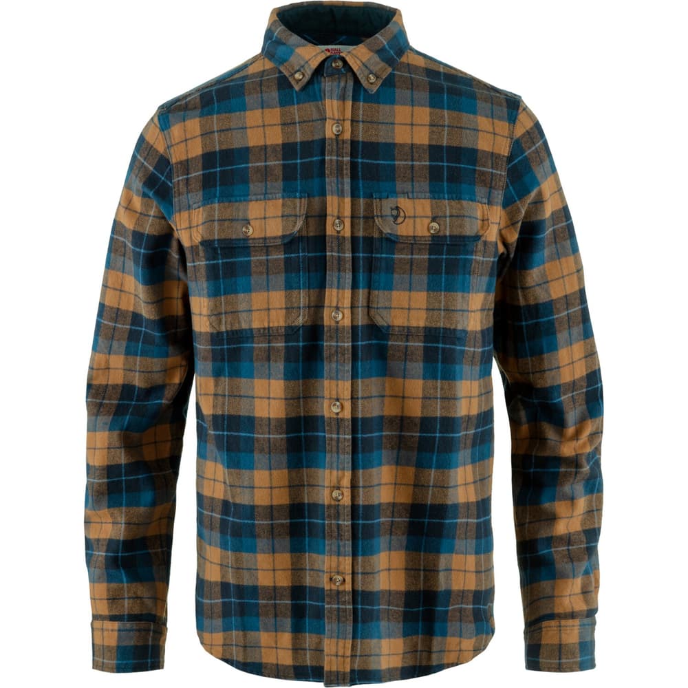 Singi Heavy Flannel Shirt M Trekkinghemd Fjällräven 468401100622 Grösse XL Farbe dunkelblau Bild-Nr. 1