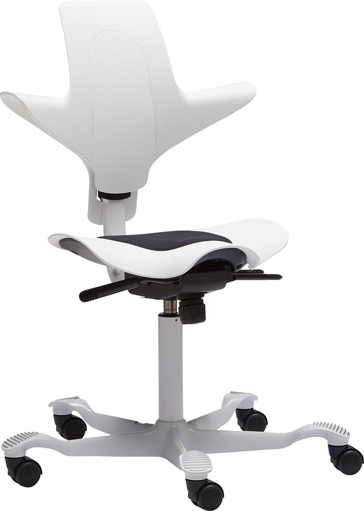 CAPISCO PULS Chaise de bureau HAG 401506400000 Dimensions L: 73.0 cm x P: 73.0 cm x H: 85.5 cm Couleur Blanc Photo no. 1