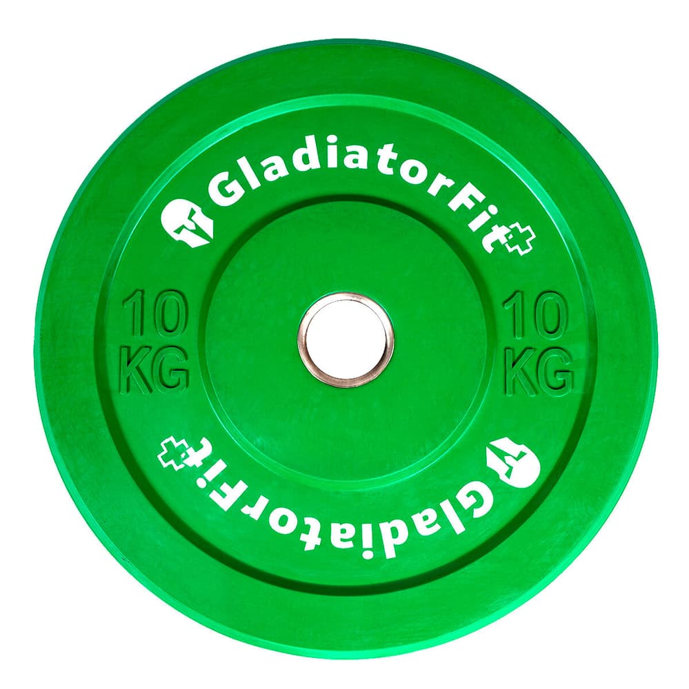 Disco di colore olimpico con rivestimento in gomma Ø 51mm Dischi per manubri GladiatorFit 469582400000 N. figura 1