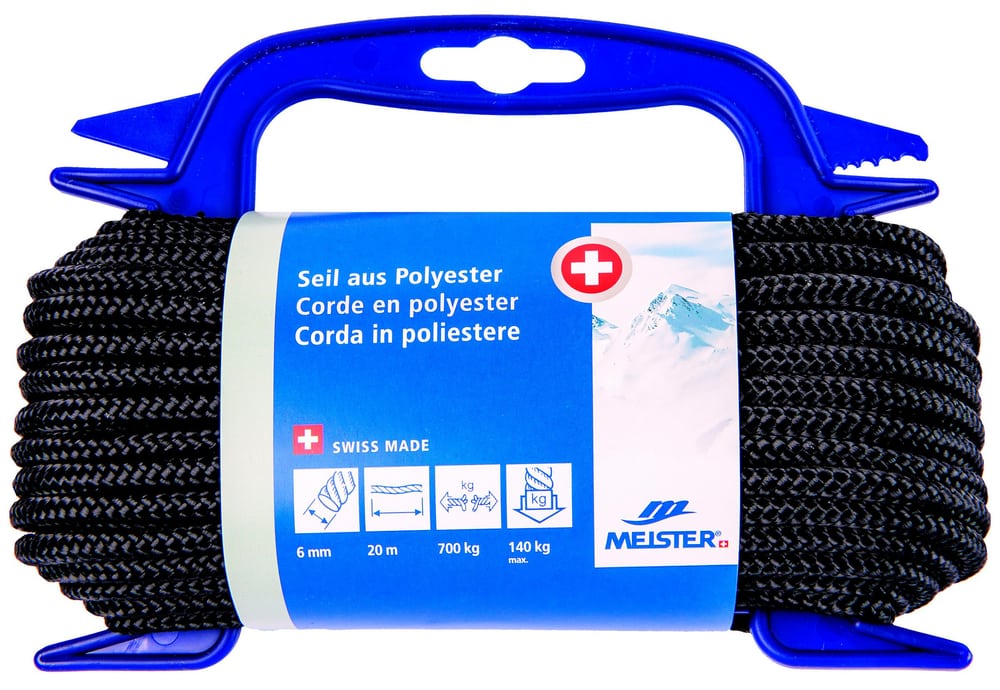 Corde en polyester Corde en polyester Meister 604728400000 Taille 6 mm x 20 m Photo no. 1